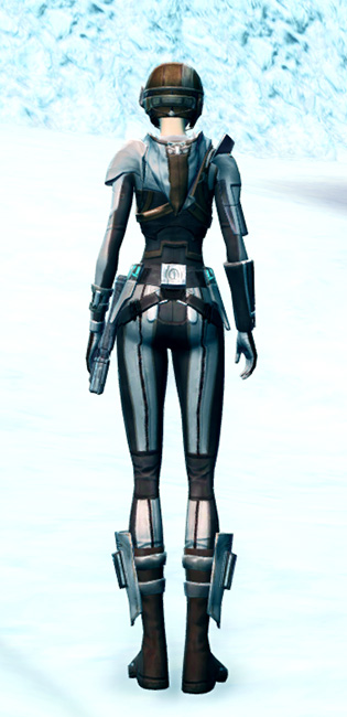 Agile Sharpshooter Armor Set player-view from Star Wars: The Old Republic.