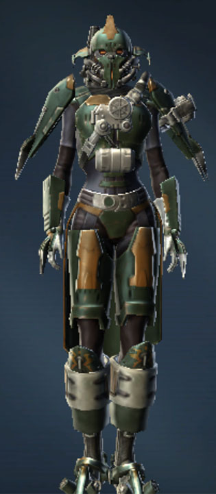 War Hero Eliminator Armor Set Outfit from Star Wars: The Old Republic.