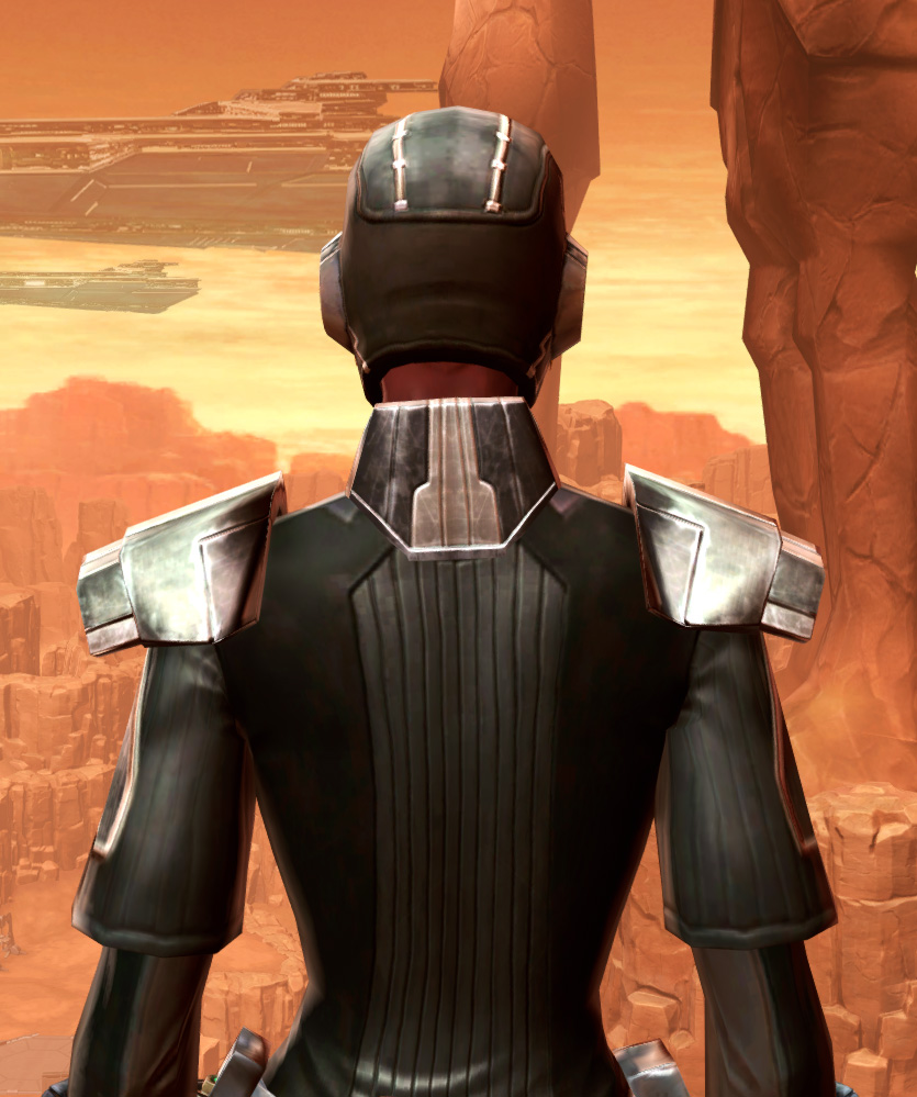 Reinforced Battle Armor Set detailed back view from Star Wars: The Old Republic.