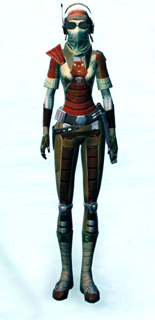 Shrewd Privateer Armor Set Outfit from Star Wars: The Old Republic.