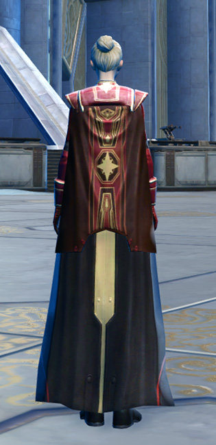Ulgo Noble Armor Set player-view from Star Wars: The Old Republic.