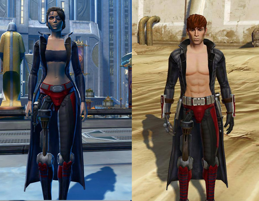 What smuggler outfits do people like? 