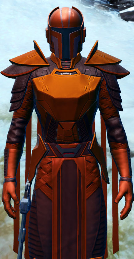 SWTOR Coral Orange and Rose Brown Dye Module