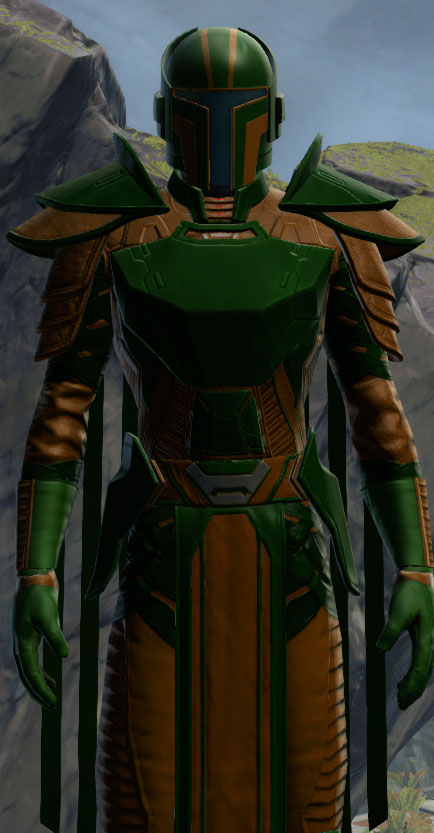 SWTOR Dark Green and Deep Brown Dye Module