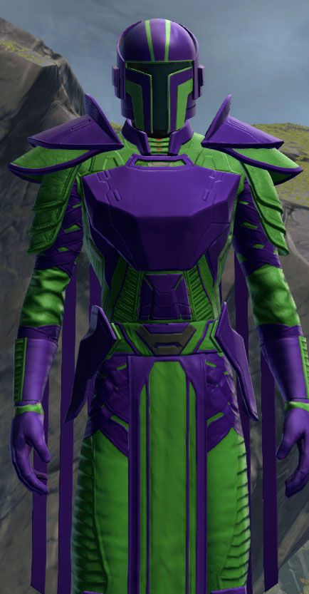 SWTOR Deep Purple and Medium Green Dye Module