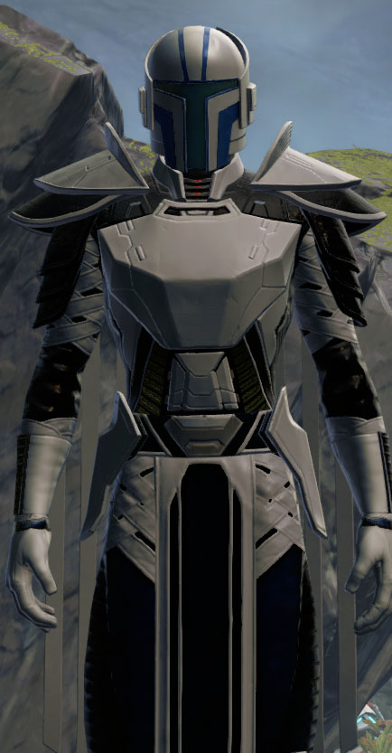 SWTOR Matte Gray and Metallic Dark Blue Dye Module