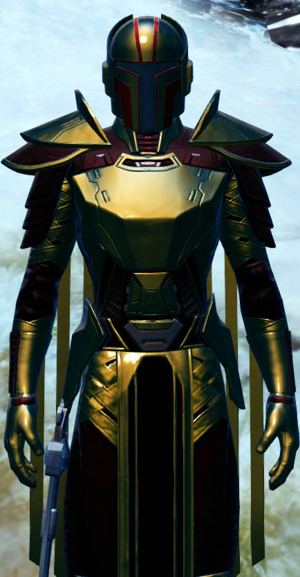 SWTOR Metallic Gold and Metallic Red Dye Module