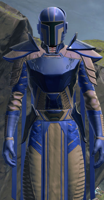 SWTOR Pearlescent Blue and Pearlescent White Dye Module