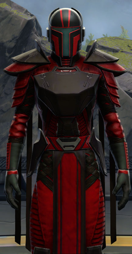 SWTOR Black and Deep Red Dye Module