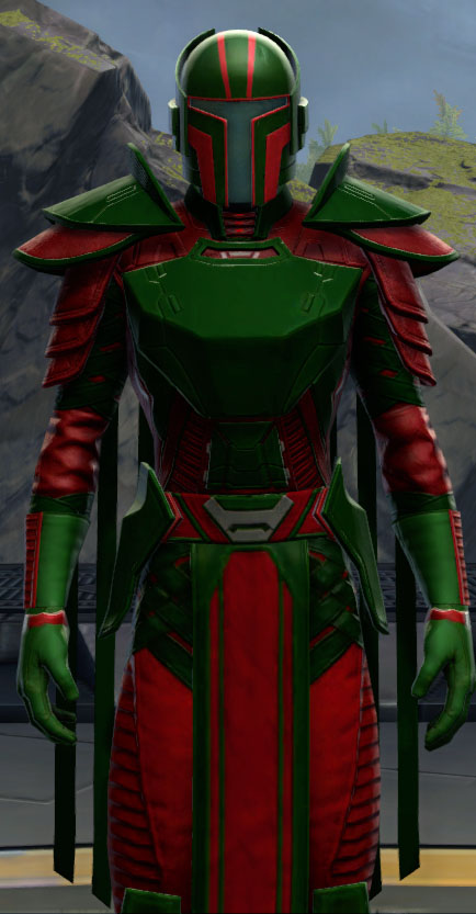 SWTOR Dark Green and Deep Red Dye Module