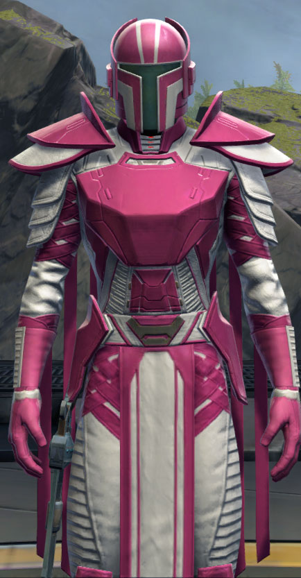 SWTOR Deep Pink and White Dye Module