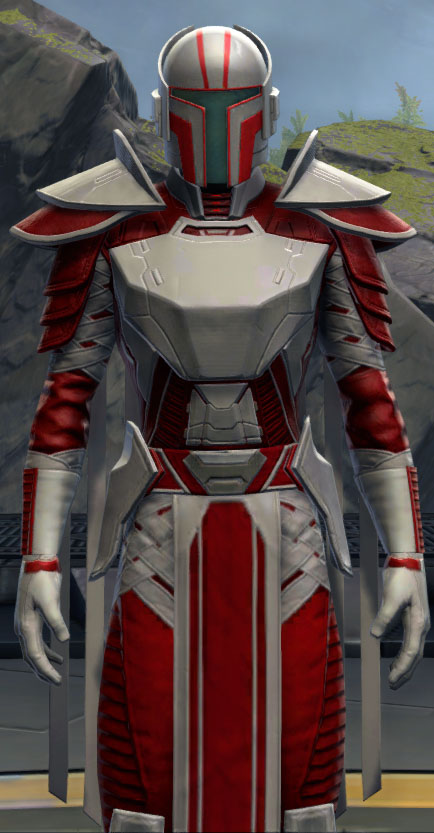 SWTOR Light Gray and Deep Red Dye Module