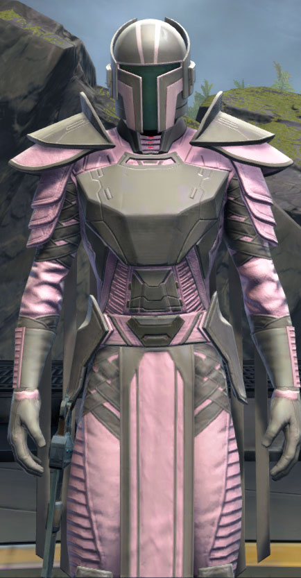SWTOR Light Gray and Pale Pink Dye Module