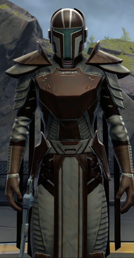 SWTOR Squad Officer's Brown and Gray Dye Module