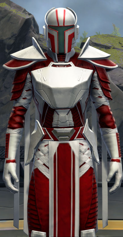 SWTOR White and Deep Red Dye Module