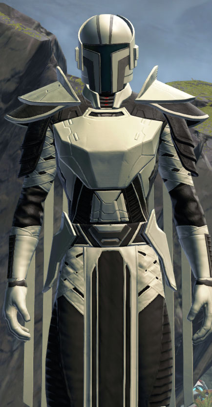 SWTOR Winter Scout White and Gray Dye Module