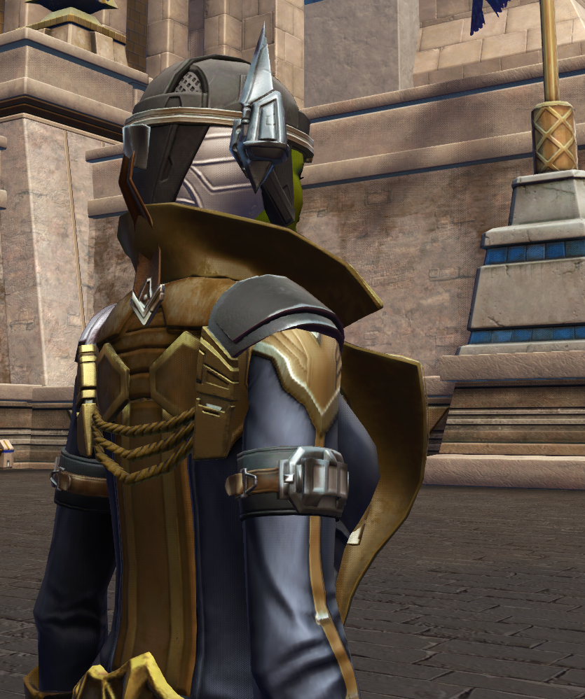 Berserker Armor Set detailed back view from Star Wars: The Old Republic. - DETAILS Berserker Armor Set detailed back view from Star Wars: The Old Republic.