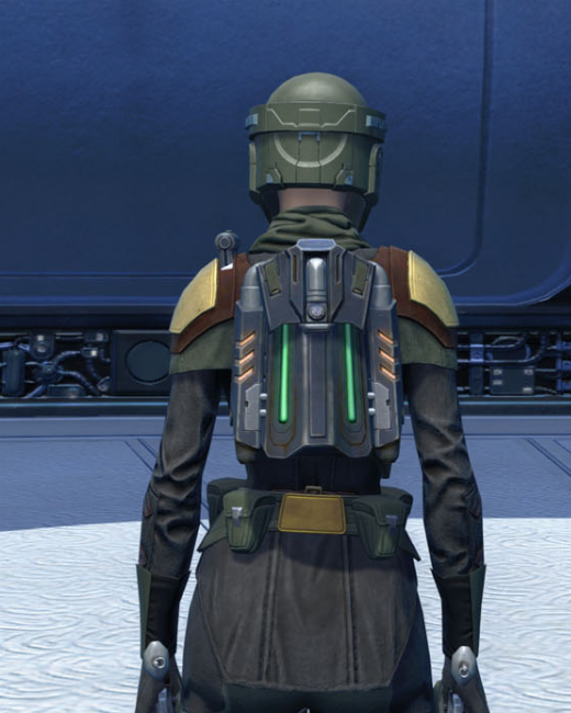 Emergency Power Armor Set Back from Star Wars: The Old Republic.