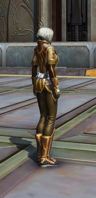 Tythonian Knight Armor Set player-view from Star Wars: The Old Republic.