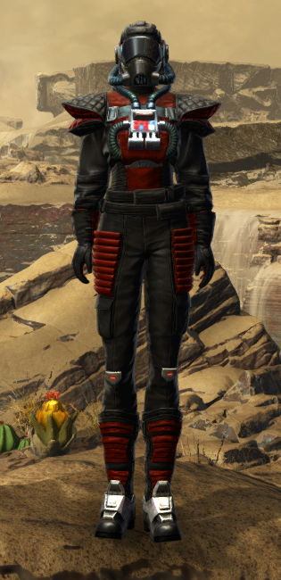 Virulent Delver Armor Set Outfit from Star Wars: The Old Republic.