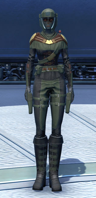 Fulminating Defense Armor Set Outfit from Star Wars: The Old Republic.