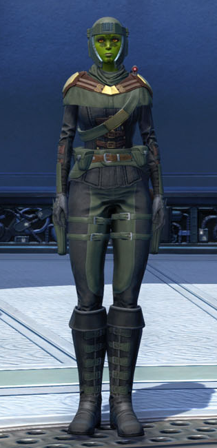 Ballistic Concentration Armor Set Outfit from Star Wars: The Old Republic.
