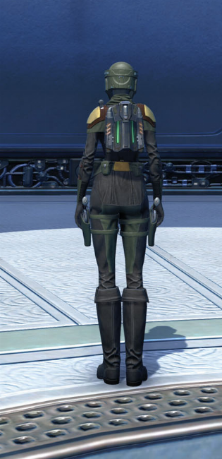 Comet Champion Armor Set player-view from Star Wars: The Old Republic.