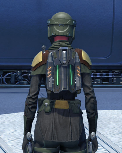 Ballast Point Armor Set Back from Star Wars: The Old Republic.
