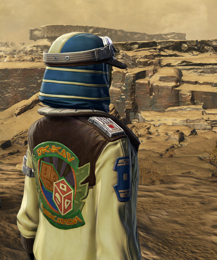 G.A.M.E. Pit Boss Armor Set detailed back view from Star Wars: The Old Republic.