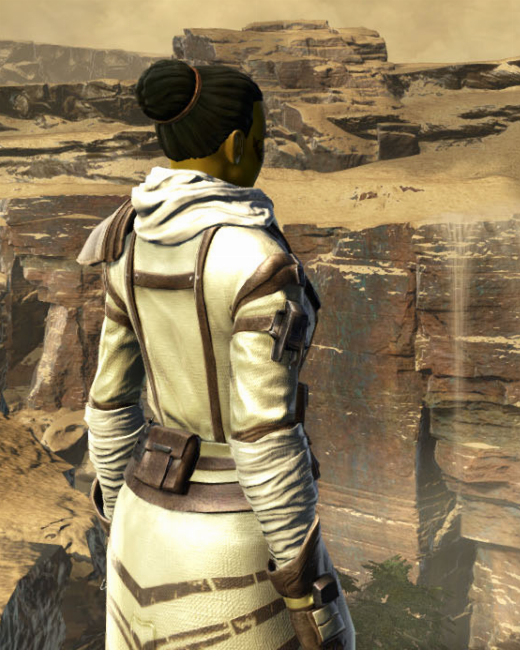 Master Orr Armor Set Back from Star Wars: The Old Republic.