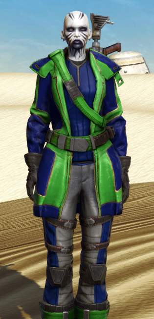Rogue Agent dyed in SWTOR. Rogue Agent dyed in SWTOR.