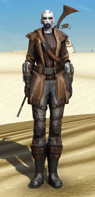 Rogue Agent Armor Set Outfit from Star Wars: The Old Republic. - OUTFIT Rogue Agent Armor Set Outfit from Star Wars: The Old Republic.