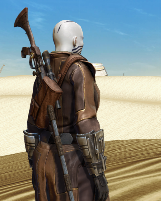 Rogue Agent Armor Set Back from Star Wars: The Old Republic. Rogue Agent Armor Set Back from Star Wars: The Old Republic. - BACK