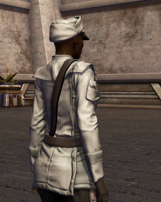 Elite Tactician Armor Set Back from Star Wars: The Old Republic.