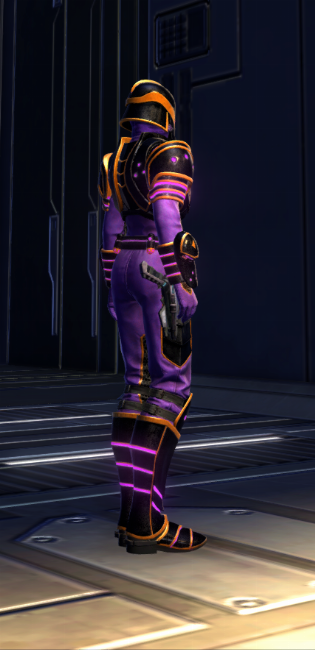 Honorable Combatant Armor Set player-view from Star Wars: The Old Republic. - PLAYER Honorable Combatant Armor Set player-view from Star Wars: The Old Republic.
