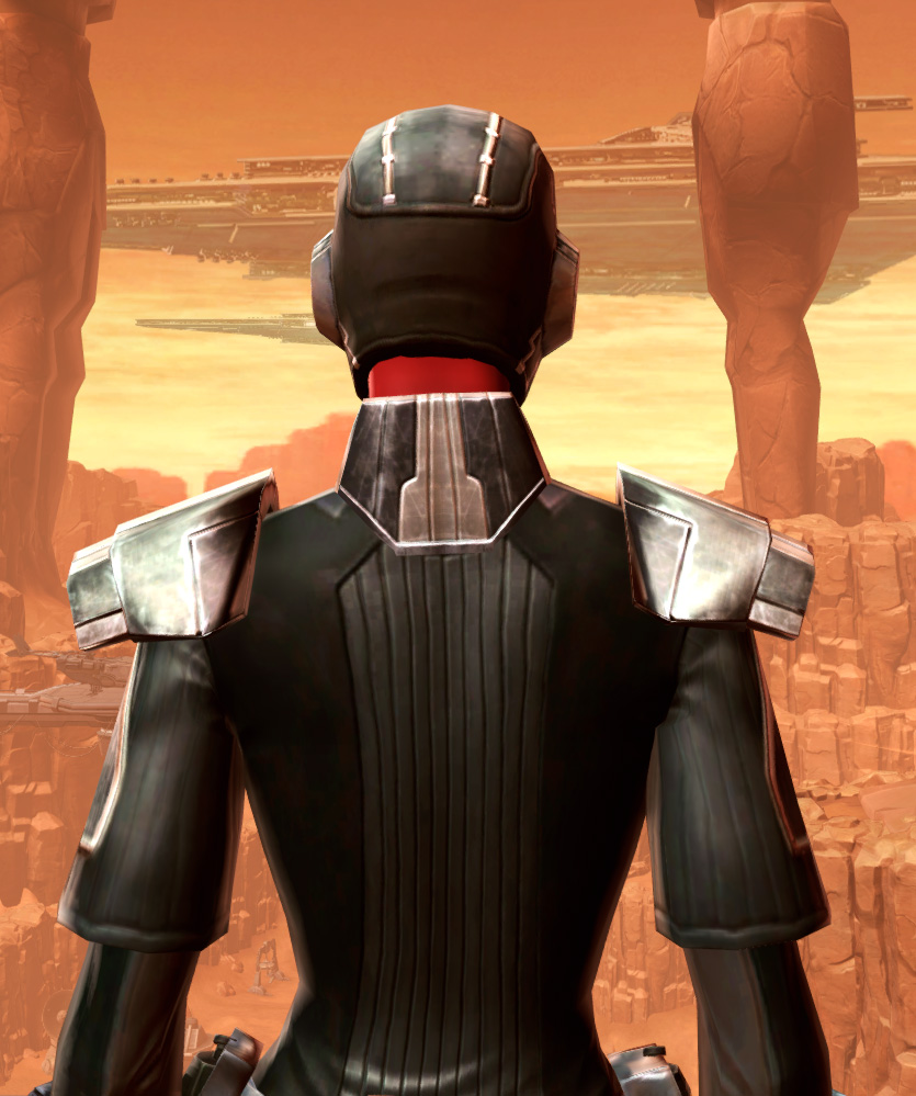Ablative Laminoid Armor Set detailed back view from Star Wars: The Old Republic.