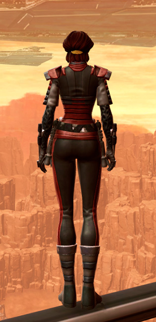 Ablative Plasteel Armor Set player-view from Star Wars: The Old Republic.