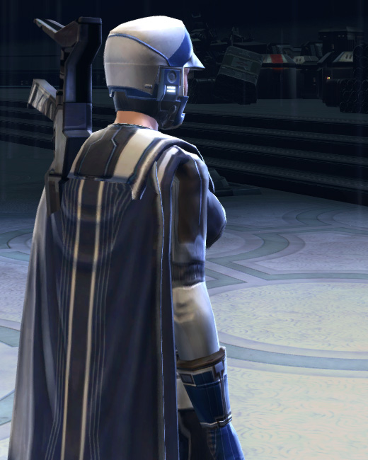 Alderaanian Agent Armor Set Back from Star Wars: The Old Republic.