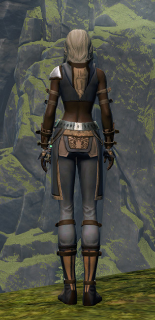 Ambitious Warrior Armor Set player-view from Star Wars: The Old Republic.