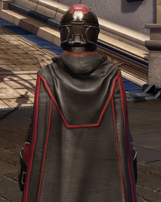 Amplified Champion Armor Set Back from Star Wars: The Old Republic.
