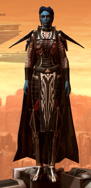 Ancient Infernal Armor Set Outfit from Star Wars: The Old Republic.