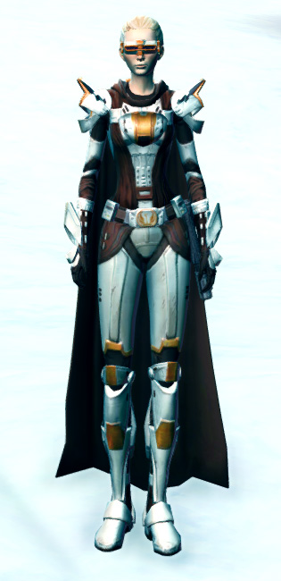 Ardent Warden Armor Set Outfit from Star Wars: The Old Republic.