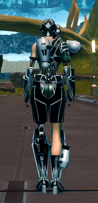 B-200 Cybernetic Armor Set player-view from Star Wars: The Old Republic.