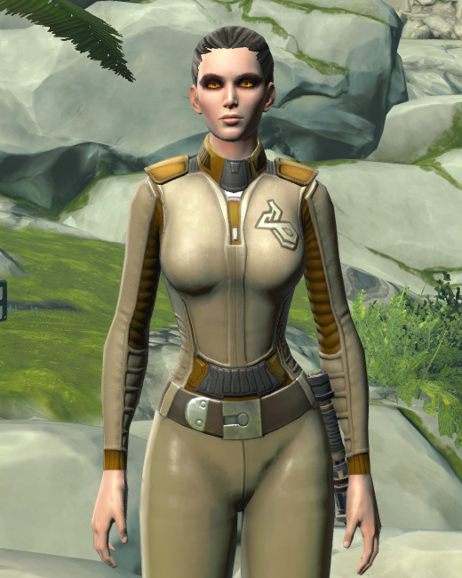 Balmorran Arms Corporate Shirt Armor Set Preview from Star Wars: The Old Republic.