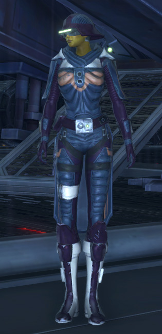 Balmorran Bounty Hunter Armor Set Outfit from Star Wars: The Old Republic.