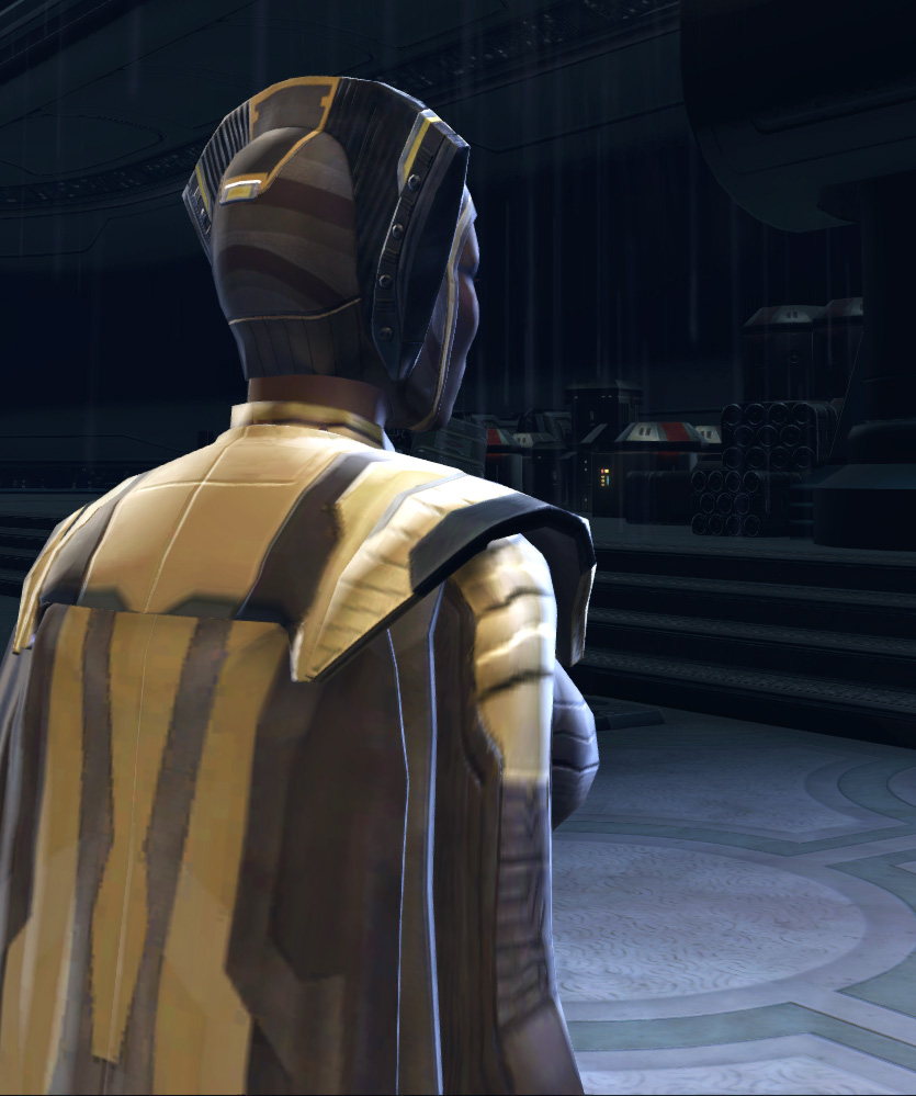 Balmorran Consular Armor Set detailed back view from Star Wars: The Old Republic.