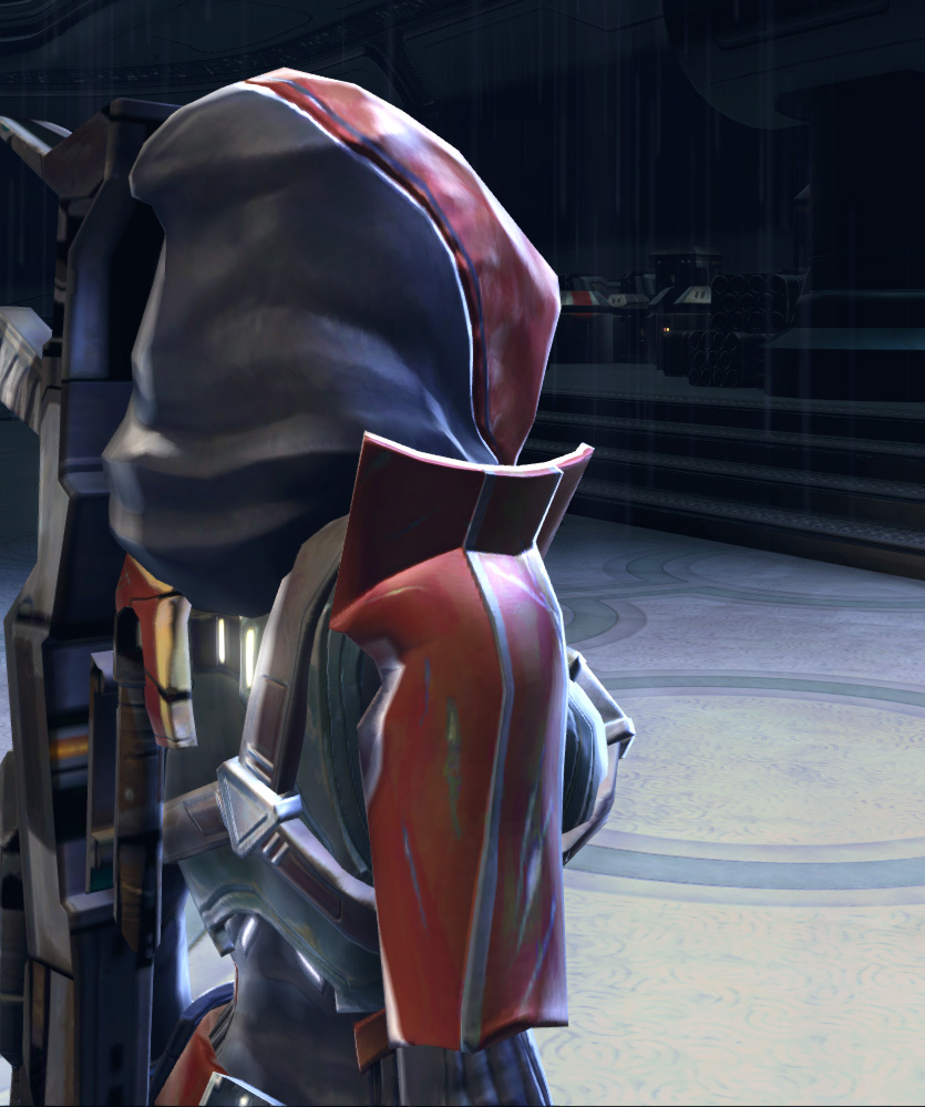 Belsavis Agent Armor Set detailed back view from Star Wars: The Old Republic.