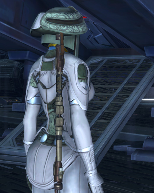 Belsavis Consular Armor Set Back from Star Wars: The Old Republic.