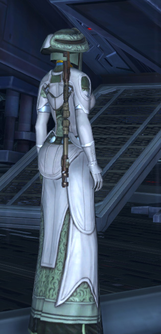 Belsavis Consular Armor Set player-view from Star Wars: The Old Republic.