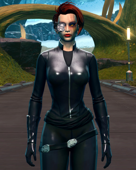 Black Efficiency Scanner Armor Set Preview from Star Wars: The Old Republic.